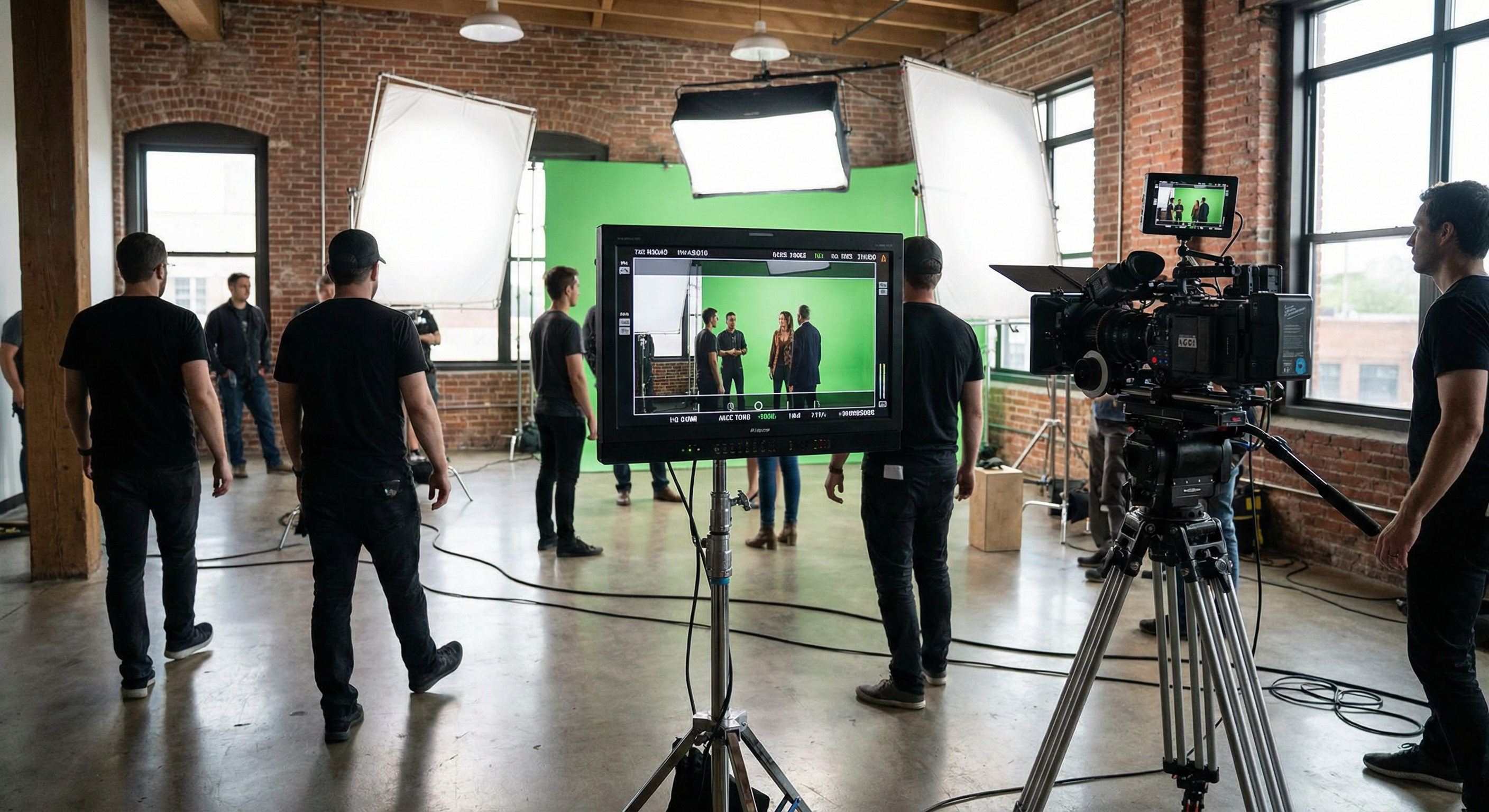 Studio video production